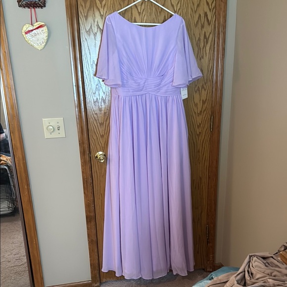 Dresses & Skirts - Purple Wedding Dress with Elegant Design